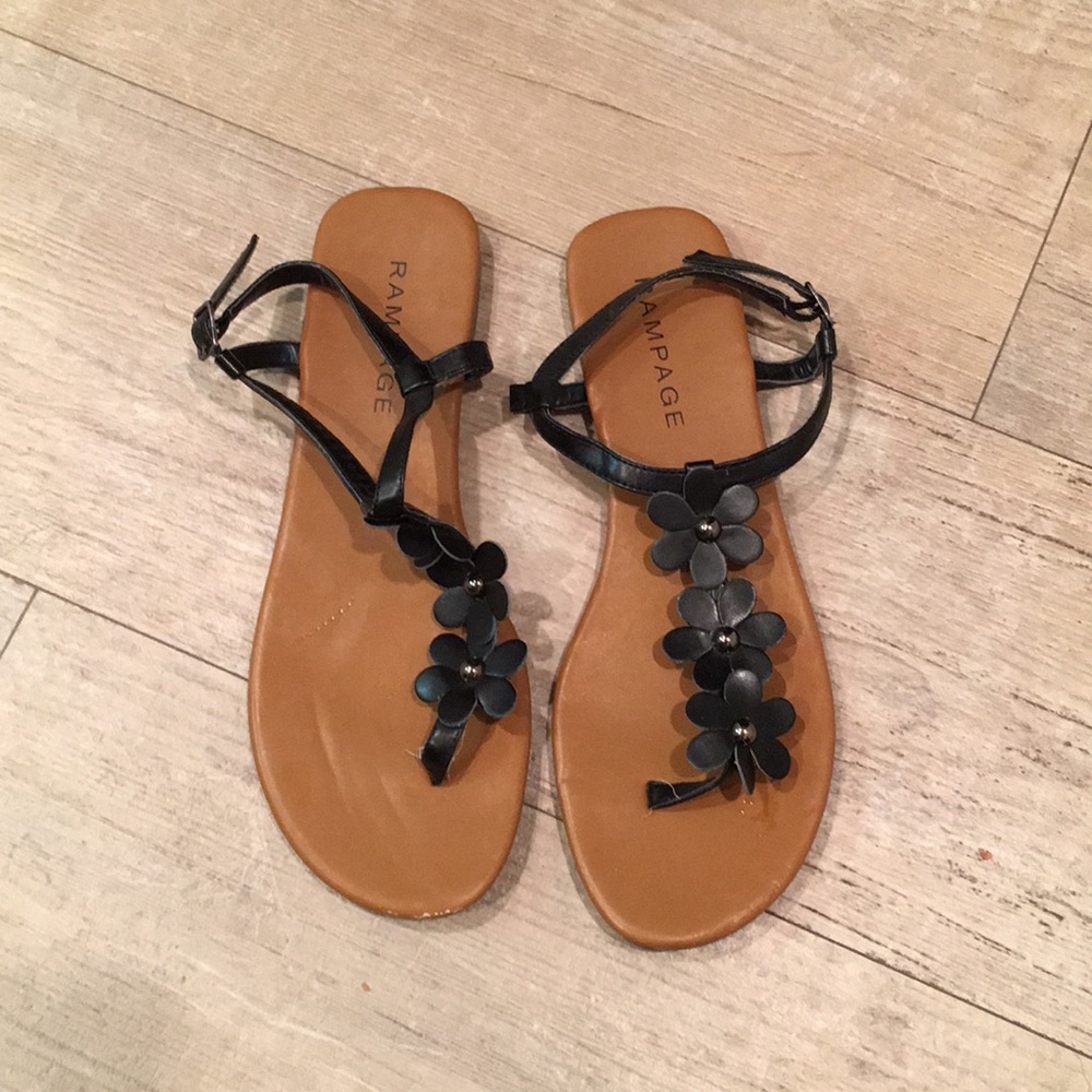 Flower sandals